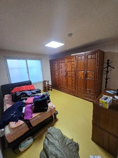 폐기물처리 전 노원 현장
