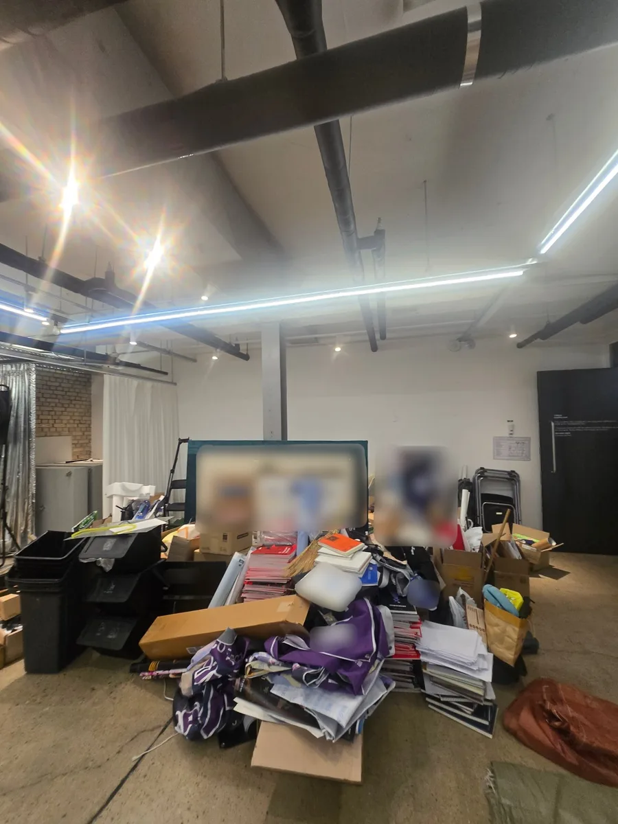 사업장 폐기물 예상 비용 안내 현장 사진